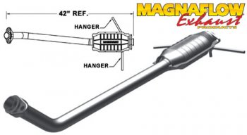 38248 Magnaflow ОЕМ каталитический нейтрализатор (катализатор) DFCV Chry/Dodge/Mitsu 