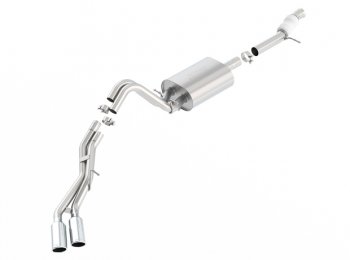 140568 Выпускная система BORLA Настроенный выпуск  2015-2016 GMCYukon 5.3L 2.75" into muffler dual 2.25" out