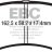 DPX2231 EBC Brakes Ultimax2 Тормозные колодки перед  TATA Aria, Safari