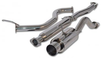 V32_11772 Exhaust System: 1992-1995 Honda Civic; hatchback; Street Power Catback Exhaust System; stainless steel TPV Выхлопная система (после катализатора) для 1992-1995 Honda Civic (all хетчбек моделей)