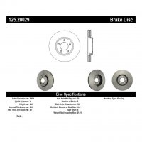 125.20029 Тормозные диски Premium JAGUAR перед