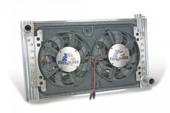 56410L Flex-a-Lite Радиатор с электрическим вентилятором FAN/RAD COMBO 26" W/410 