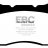 DP81210RP1 EBC Brakes Racing's RP-1™ Тормозные колодки CADILLAC ATS, CTS, CTS-V, STS, STS-V; CHEVROLET Camaro; FORD Tornado,Typhoon, Falcon, FPV, GT, Mustang, Pursuit; HONDA Civic; MITSUBISHI Lancer; SUBARU Impreza, WRX STi; VOLVO S60, V70