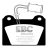 DP398 EBC Brakes Ultimax2 Тормозные колодки перед  AUSTIN Metro