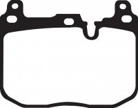 DP32130C EBC Brakes Redstuff Тормозные колодки BMW 1XX, 2XX, 3XX, 4XX