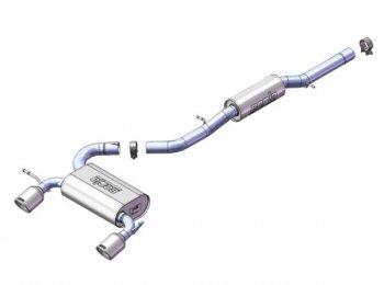 1014013 Выпускная система BORLA Настроенный выпуск Audi TT Quattro 1.8T 1998-2007 AUDI TT