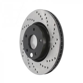 Передний тормозной диск - с перфорацией LEXUS, TOYOTA левый 