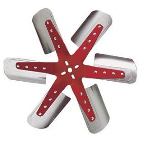 1308 Flex-a-Lite Сменные Лопасти вентилятора 18.25" гибкий вентилятор   Features the red star design for a custom look 10,000 rpm rating to provide maximum air flow Low engine loading at high rpms for better performance One year manufacturer warranty Flex fans flatten out at high rpms to help reduce drag  