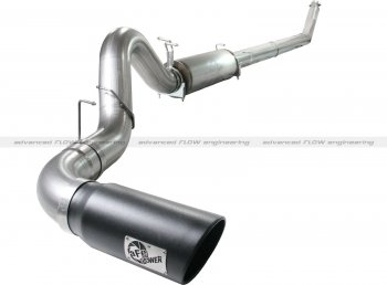 49-42033-B Afe Power Полная выхлопная система Turbo-Back 5.0" Dodge Dsl Trucks 94-02 L6-5.9L насадка черная 