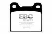 DP1043  EBC Brakes Ultimax2 Тормозные колодки зад. VOLVO 740