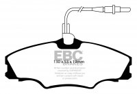 DP9049 EBC Brakes Orangestuff Тормозные колодки перед/зад PORSCHE 911 (991/2) (Cast Iron Disc Only)