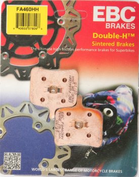 FA460HH EBC BRAKES Double-H™ тормозные колодки  BUELL 1125 2008-2010 года выпуска