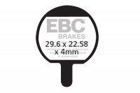 CFA421HH EBC BRAKES Organic тормозные колодки