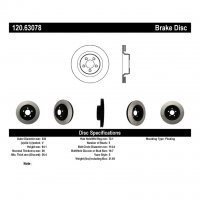 120.63078 Тормозные диски Premium JEEP перед