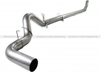 49-42033NM Afe Power Полная выхлопная система Turbo-Back 5.0" Dodge Dsl Trucks 94-02 L6-5.9L без насадок 