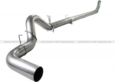49-42033NM Afe Power Полная выхлопная система Turbo-Back 5.0" Dodge Dsl Trucks 94-02 L6-5.9L без насадок 