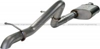 49-46226 Afe Power Выхлопная система Cat-Back 2.5" "Race" Jeep Wrangler 07-11 V6-3.8L 4dr