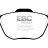 DP91641 EBC Brakes Orangestuff колодки тормозные перед FORD Fiesta (Mk6), Focus