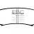 DP993 EBC Brakes Ultimax Тормозные колодки зад. LEXUS GX460, GX470; MITSUBISHI Pajero, Shogun; TOYOTA FJ Cruiser, Fortuner, Landcruiser, Sequoia, Prado