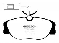 DP41109R EBC Brakes Yellowstuff Тормозные колодки перед ALFA ROMEO GTV, Spider; LANCIA Delta, Delta Integrale