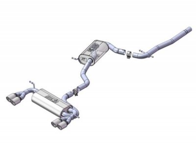 1014008 Выпускная система BORLA Настроенный выпуск 2003-2007 Audi A3, SEAT Altea, SEAT Leon, VW Golf MK5 2.0L TDI VOLKSWAGEN, SEAT, AUDI A3,Altea, Leon, GOLF