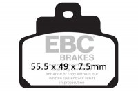 SFA459 EBC BRAKES Organic тормозные колодки