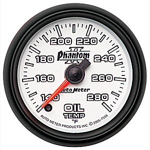 2-1/16" датчик температуры масла, 140- 280`F, FSE AUTO METER #7556 Oil Temperature