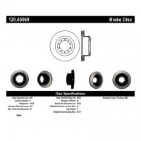 120.65069 Тормозные диски Premium FORD перед