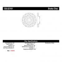 126.62161 Тормозные диски Premium CADILLAC перед правый