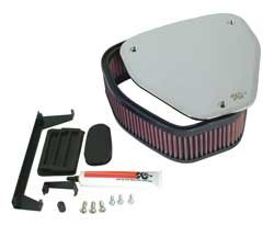 RK-3906 K&amp;N Впуск для мотоцикла Honda HONDA VTX1800 02-08; MIRROкрасный 