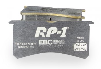 DP8037RP1 EBC Brakes Racing's RP-1™ Тормозные колодки суппорт STOPTECH ST-43; WILWOOD FNSL4R, FNSL6R, Superlite 4/6 piston аналог колодки STOPTECH DR21; WILWOOD 7416