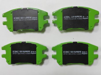 DP61658 EBC Brakes Greenstuff тормозные колодки перед. TOYOTA Harrier выпуска 2001-2003 года