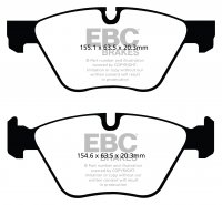 DP22088 EBC Brakes Greenstuff тормозные колодки передние BMW 5 (F10)