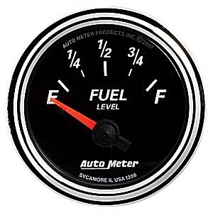 2-1/6" датчик уровня топлива, 240- 33 OHMS, SSE, DB II AUTO METER #1206 Fuel Level