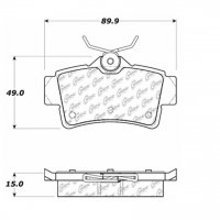 106.06271 Тормозные колодки PosiQuiet Extended Wear FORD