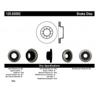120.65092 Тормозные диски Premium FORD зад
