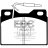 DP220/9 EBC Brakes Ultimax2 Тормозные колодки перед  CITROEN Visa