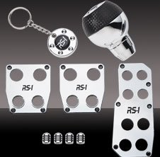 PEDL KIT CHROME 5 Speed Vehicles