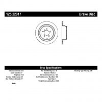 125.22017 Тормозные диски Premium LAND ROVER зад