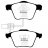 DP1495 EBC Brakes Ultimax2 Тормозные колодки перед  AUDI A4, A6, A8; SEAT Exeo