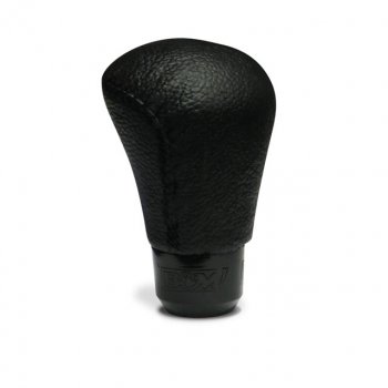 80744 B&amp;M CO Short Leather Shifter Knob 