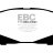 DP1399 EBC Brakes Ultimax2 Тормозные колодки перед  TOYOTA Estima, Lucida, Previa