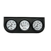 2" 3 панель приборов, OIL/ WATER/VOLT, BLACK AUTO METER #2327