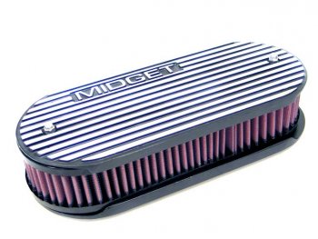 56-9055 K&amp;N Custom Assemblies, Racing ROVER Подходит для: ROVER MIDGET 1275 CARB - 1100, Alum. Top w/Midget logo