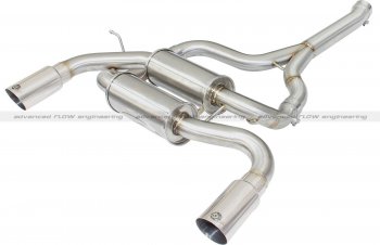 49-36325-P Afe Power EXH Axle-Back; BMW 335i (F30) 12-14 L6-3.0L (t) N55 (pol tip) 