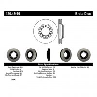120.43016 Тормозные диски Premium CHEVROLET, GMC, ISUZU перед