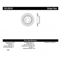 125.22019 Тормозные диски Premium LAND ROVER зад