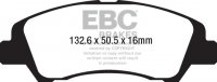 DPX2218 EBC Brakes Ultimax2 Тормозные колодки перед  HYUNDAI i-10