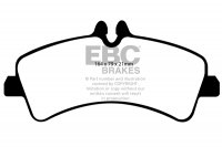 DP1929  EBC Brakes Ultimax2 Тормозные колодки зад. MERCEDES-BENZ Sprinter