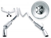 140320 Выпускная система BORLA Настроенный выпуск Ford Mustang Shelby GT500 '10 5.4L SC